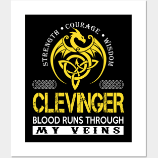CLEVINGER Posters and Art